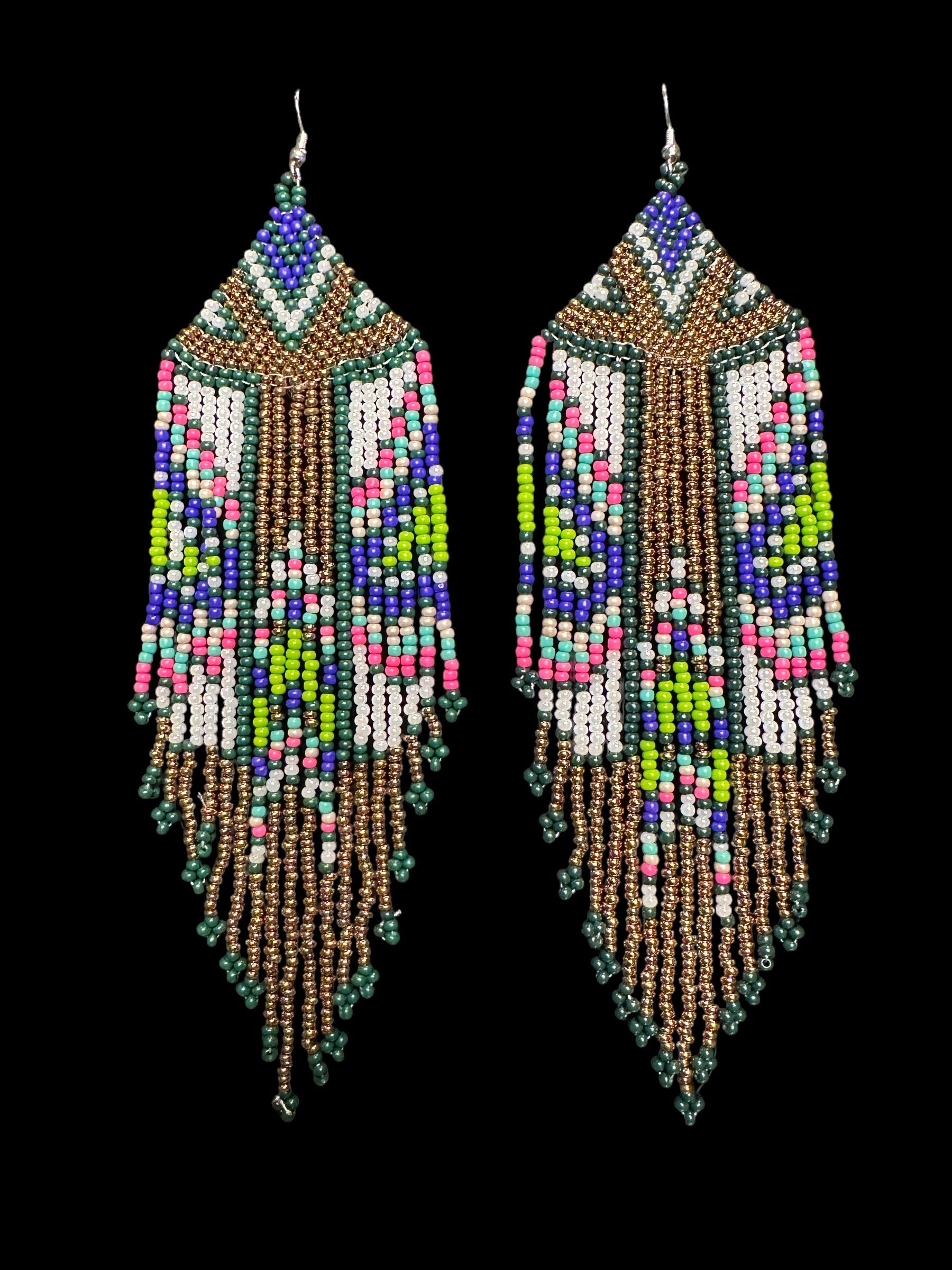 Boho clearance beaded earrings