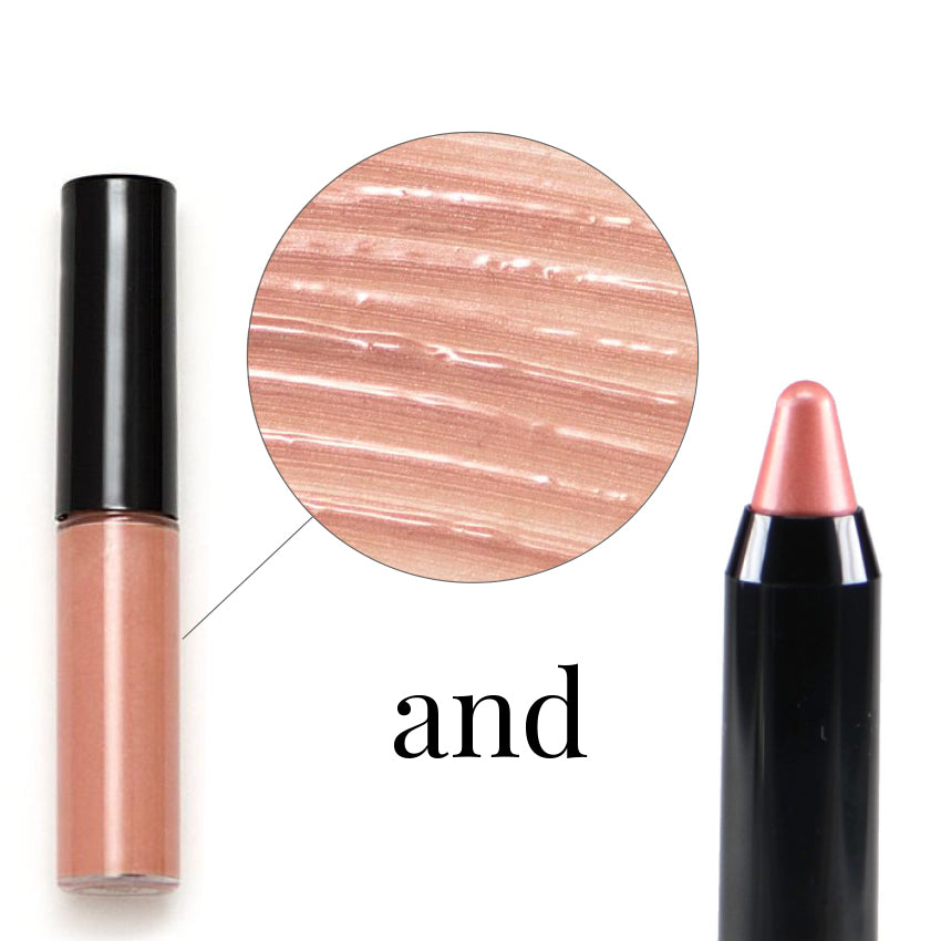 Rich 2.0 Chubby Automatic Sharpening Lip-Crayon and Nibble Nude Lip Gloss